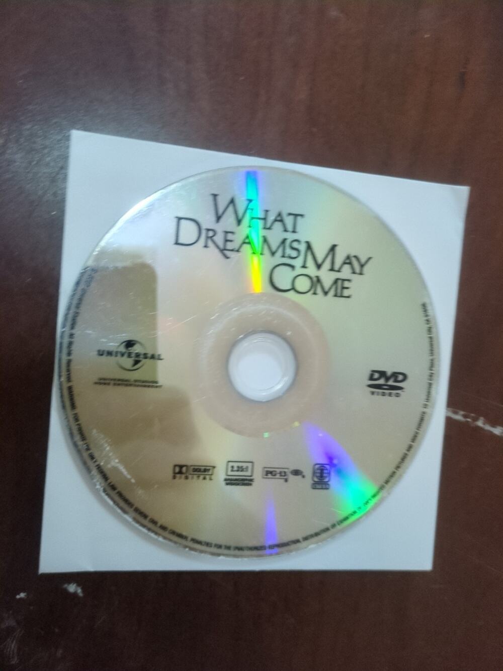 What Dreams May Come DVD 1998 disc only